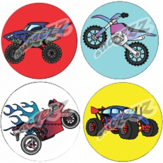 RALLY  (60 STICKERS)       